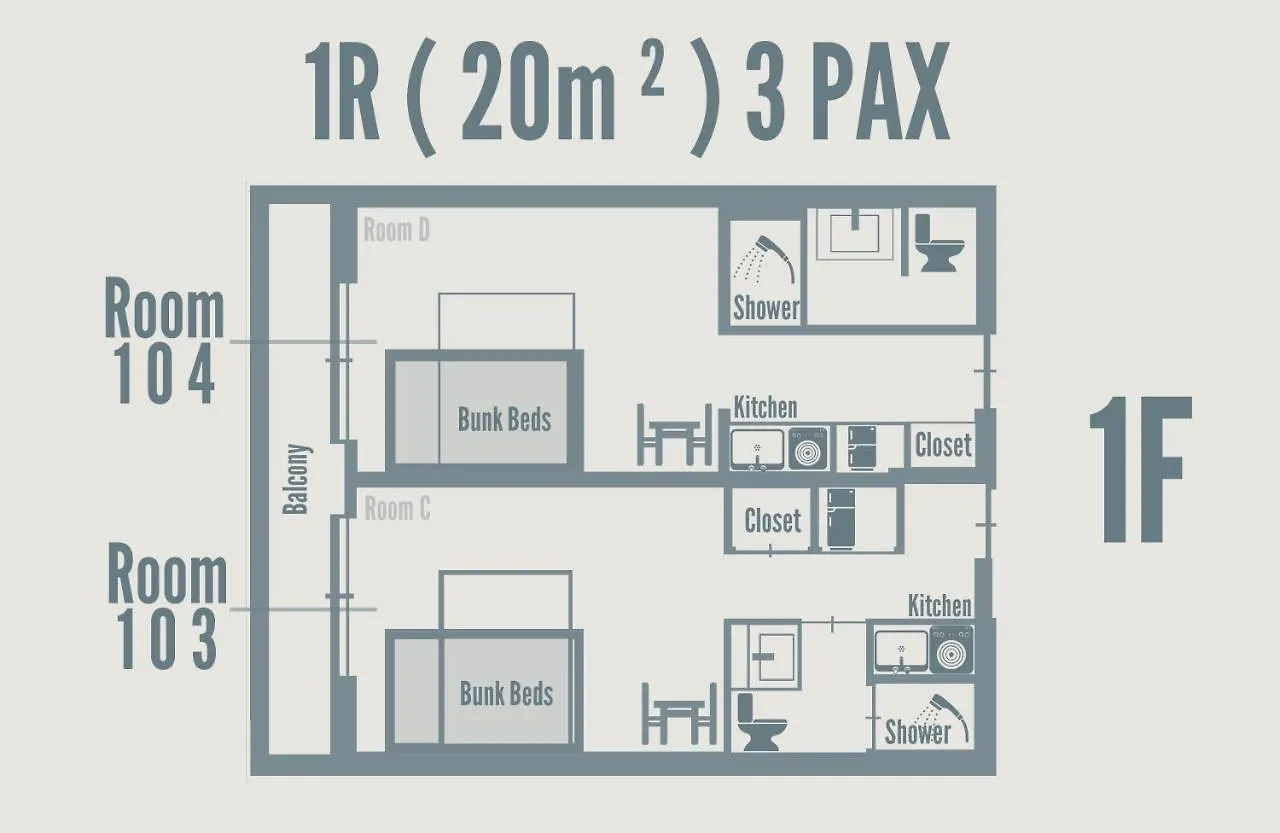 Akari Higashiyama Nijo Aparthotel Kyoto Japan